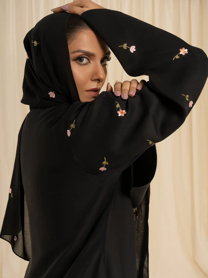 Nova Black Abaya