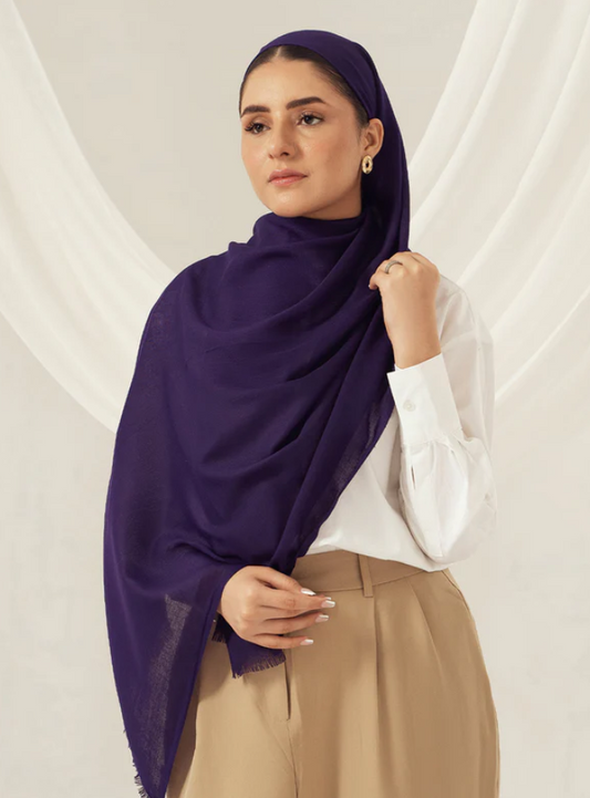 Eco-Luxe Scarves & Hijabs - Grapes