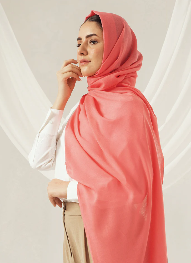 Eco-Luxe Scarves & Hijabs - Flamingo