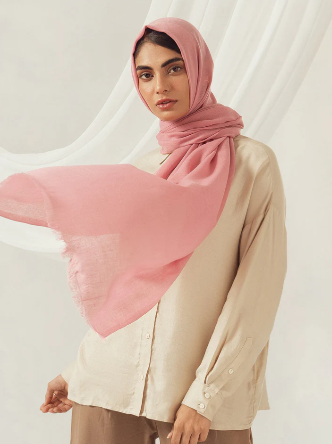 Eco-Luxe Scarves & Hijabs - Salmon