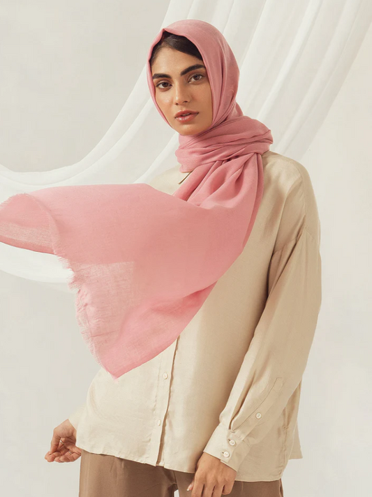 Eco-Luxe Scarves & Hijabs - Salmon