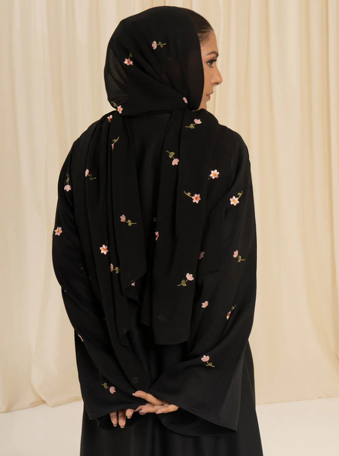 Nova Black Abaya